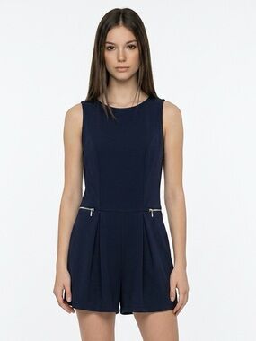 Casual Couture navy romper